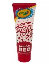 Crayola Bathtub Finger Paint Soap, Radical Red, 3 Fl. Oz. Tube - $3.79