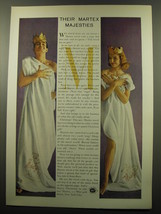 1959 Martex Towels Ad - Their Martex majesties - £14.73 GBP