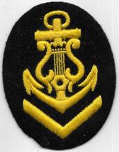 WWII Germany Kriegsmarine Senior NCO Musician&#39;s NOS Shoulder Insignia Patch - $938.55 MXN