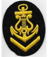 WWII Germany Kriegsmarine Senior NCO Musician&#39;s NOS Shoulder Insignia Patch - $68.74 CAD