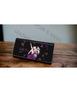Women's Trifold Wallet - Betty Boop Black and Purple Design - $24.95