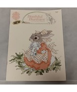 Cross Stitch Pattern Book Bashful Bunnies Priscilla Hillman 31 Pages - £7.05 GBP