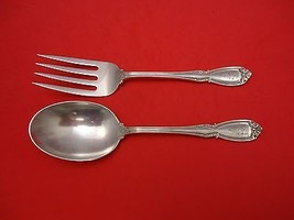 Wellington by Durgin Sterling Silver Vegetable Serving Set 8 5/8" 2pc - £224.47 GBP