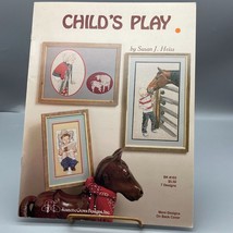 Vintage Cross Stitch Patterns, Child's Play by Susan Heiss, Book 103, Jeanette - $8.80