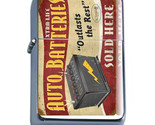 Vintage Poster D250 Windproof Dual Flame Torch Lighter Auto Batteries Ou... - £13.19 GBP