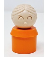 Tupperware Tuppertoy Figure Orange Woman Noah's Ark 1735B-4 VTG Dart Ind. Inc - $4.39
