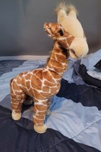 Chrisha Playful  Standing Giraffe Plush Toy 1988 Vintage  20&quot; Stuffed An... - $16.79