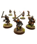 Uruk-hai Scouts 7 Painted Miniatures Bowmen Ranger Warriors Middle-Earth - £113.25 GBP