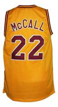 McCall Love and Basketball Movie Jersey New Sewn Yellow Any Size image 5