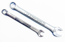 Craftsman 2-Pc 12-Point Drive Combo Wrenches VA-44693 3/8in + VA-44695 1... - $23.22