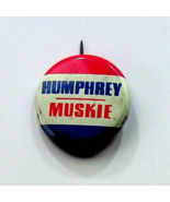 Humphrey/Muskie, Carter Pinbacks - (3) - Vintage - $12.19