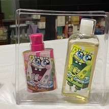 Spongebob Squarepants Nickelodeon 2PCs Girls set, 2.5 oz + 8.0 oz Body Wash - £15.93 GBP