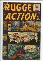 Rugged Tales #4 1955-ATLAS-WAR BOXING-JOE MANEELY-I Killed HITLER-fn Minus - £51.44 GBP