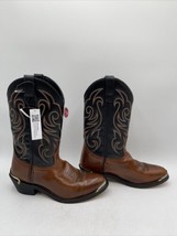 Laredo Men&#39;s Nashville Western Boots Brown/Black Size 8.5D - £50.83 GBP