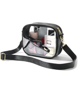 Clear Bag Stadium Approved, Crossbody Transparent Bag for Concerts Sport... - £14.08 GBP