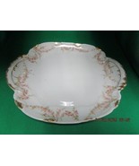 ANTIQUE THEODORE HAVILAND FRANCE LIMOGES FLORAL TRAY 11 X 10&quot; ^^ - $2,345.62 MXN