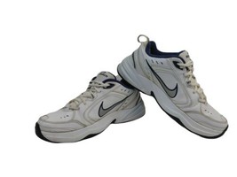 Nike Air Monarch IV 415445-102 Athletic Training Shoes, Men&#39;s Size 9 White - £19.03 GBP