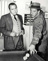 Jonathan Winters Jack Klugman The Twilight Zone 8X10 Photo Playing Snooker Pool - £7.66 GBP