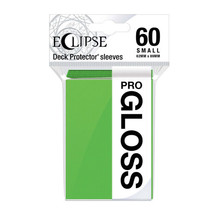 Eclipse Deck Protector Gloss Sleeves S 60pcs - Lime Green - $23.67