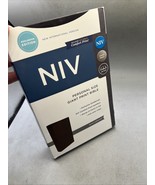 NIV Bible Personal Size Giant Print Brown Leathersoft Zondervan - $423.33 MXN