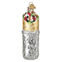 Old World Christmas Burrito Popular Mexican Wrap Glass Christmas Ornament 32412 - £15.70 GBP