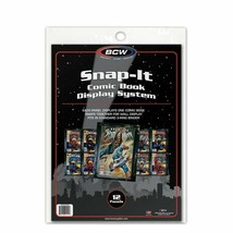 15 packs of 12 (180) BCW Comic Book Black Snap-It Panels - £157.19 GBP
