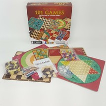 Cardinal 101 Classic Board Games Chess Ludo Parcheesi Backgammon Checker... - £10.86 GBP