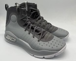 Under Armour Curry 4 Grey Basketball Shoes 1298306-107 Men&#39;s Size 13 - $199.99