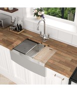 33&quot; Farmhouse Apron Kitchen Sink - Stainless Steel - $6,663.63 MXN