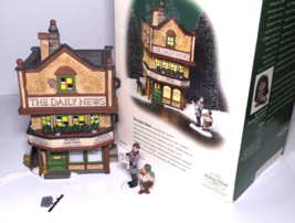 Department 56 Dickens&#39; Village Series The Daily News #58513 read description. - £46.70 GBP