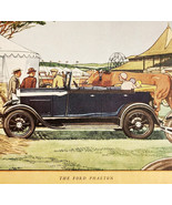 1929 Ford Phaeton Car At Farmer&#39;s Fair Advertisement Automobilia DWY10 - $29.99