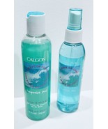 Calgon Turquoise Seas A Wave OF Cool Shower &amp; Bath Gel 8 oz, Body Mist 6 oz - $52.07 CAD