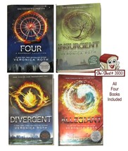 Divergent Series Book Set by Veronica Roth (lot of 4 books) - £19.19 GBP