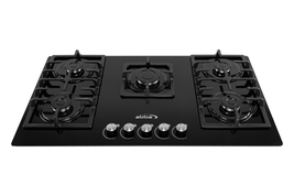 ABBA CG-601-V5D -36" Gas Cooktop with 5 Sealed Burners -Tempered Glass Surface image 3