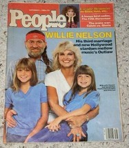 Willie Nelson People Weekly Magazine Vintage 1980 Laraine Newman Sat. Ni... - $29.99