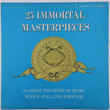 25 Immortal Masterpieces - Classica shorts Vinyl LP Pickwick – STBMN - £1.77 GBP