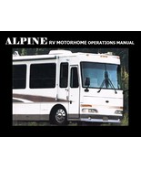 WESTERN RV ALPINE MOTORHOME MANUALS - 310pg  with Operations Service &amp; R... - €21,18 EUR