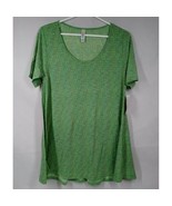 NWT Lularoe Perfect T Green With Pink & Yellow Designs Size Small - $291.35 MXN NWT Lularoe Perfect T Green With Pink & Yellow Designs Size Small - $291.35 MXN