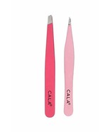 Cala Soft touch coral tweezer duo - $13.44 CAD