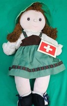 Kamar Doll Heidi Switzerland #6604 With Tags  Handmade 15&quot; Vintage 1983 Read - £15.82 GBP