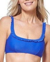 Tommy Hilfiger Bikini Swim Top Ruffles Providence Blue Size Xl $78 - Nwt - £14.17 GBP