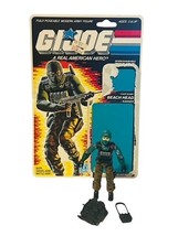 Beach Head Ranger Gi Joe Cobra Figure Hasbro ARAH 1985 File Card Weapon Sneeden - £72.63 GBP