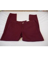 Women&#39;s Juniors Arizona Super Skinny Slender Fit Jeans Deep Ruby Sz 19 NEW - $35.82 CAD