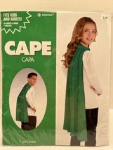 Super Hero Costume 30&quot; Green Cape - £5.28 GBP