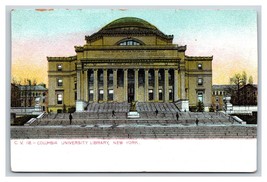 Columbia University Library  New York City NY NYC UNP Unused UDB Postcard O15 - £3.15 GBP