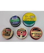 5 VTG Fishing Line Spool Lot Hawthorne Garcia Shakespeare Wonderline Cat... - $24.18