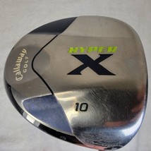 Rh Callaway Golf Hyper X 10 Driver Fujikura Fit-On Blue Flex S 45.5" Right Hand - $46.52