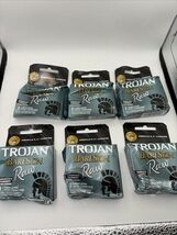 Trojan Bareskin RAW Thinnest Sensitive Lube Latex Condoms 18 Count 03/27... - $19.79