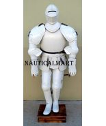 NauticalMart White Knight Medieval Suit of Armour Costume - £796.20 GBP