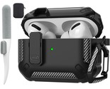 For Airpods Pro 2Nd Generation Case Cover With Cleaner Kit, Military Har... - $18.99